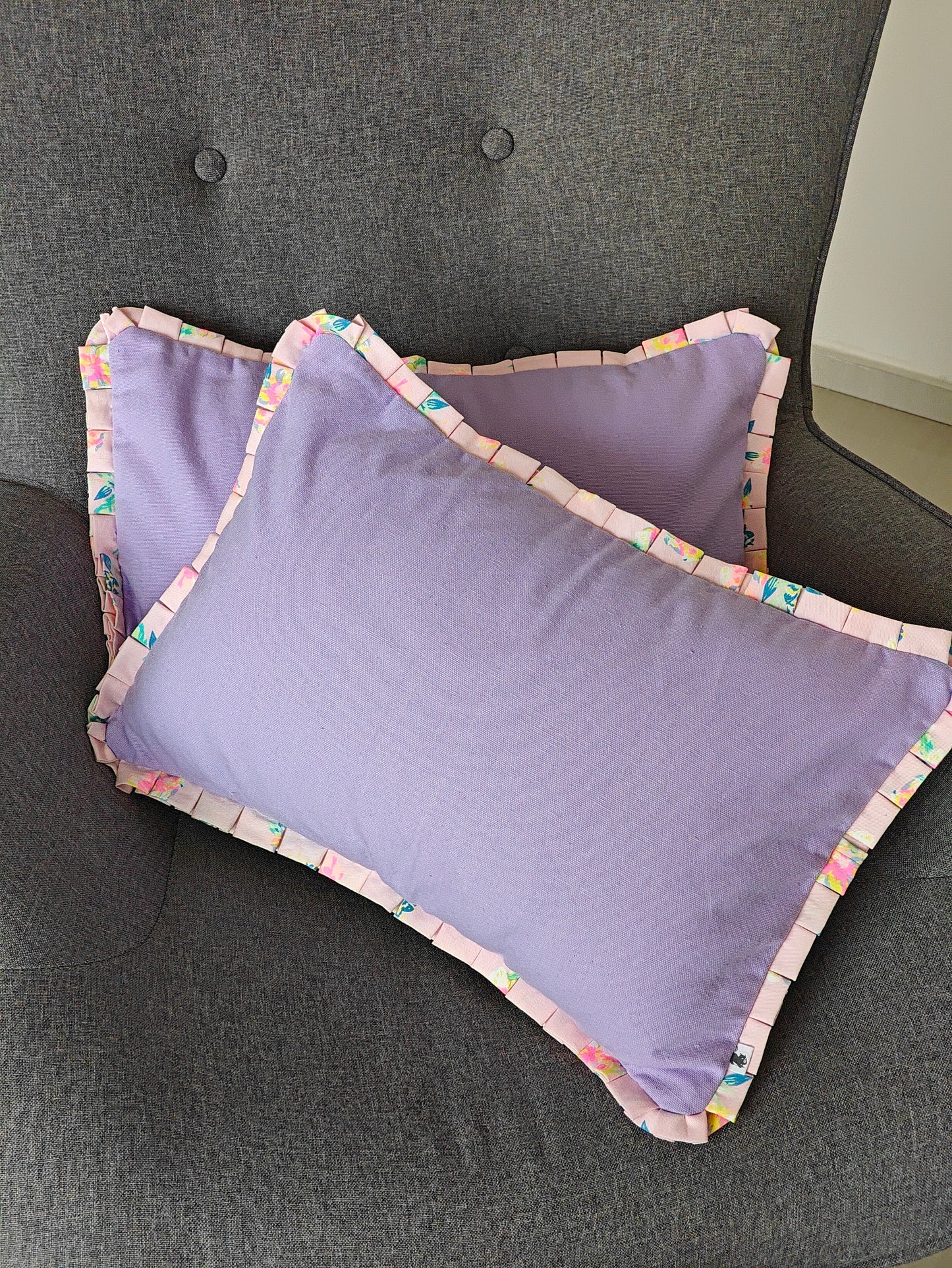 Lavender Rectangular Cushion Cover (Set of 2)