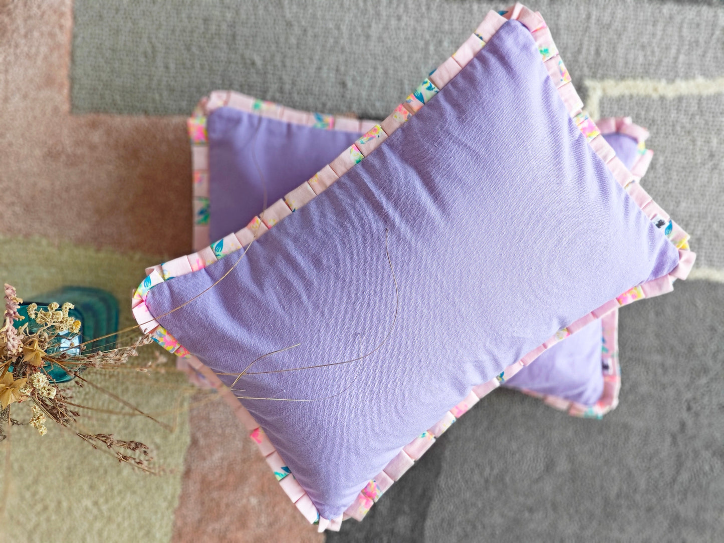 Lavender Rectangular Cushion Cover (Set of 2)