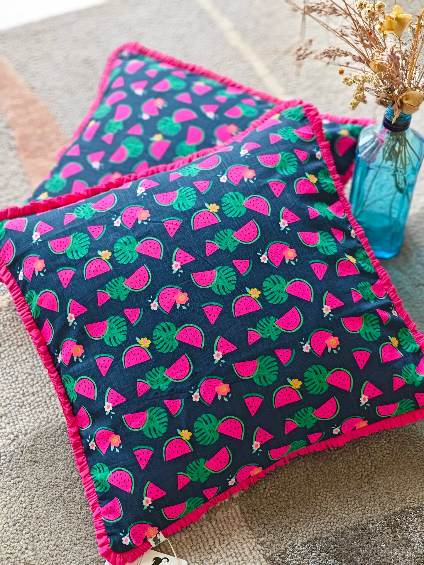 Water Melon Cushion Cover (Set of 2)