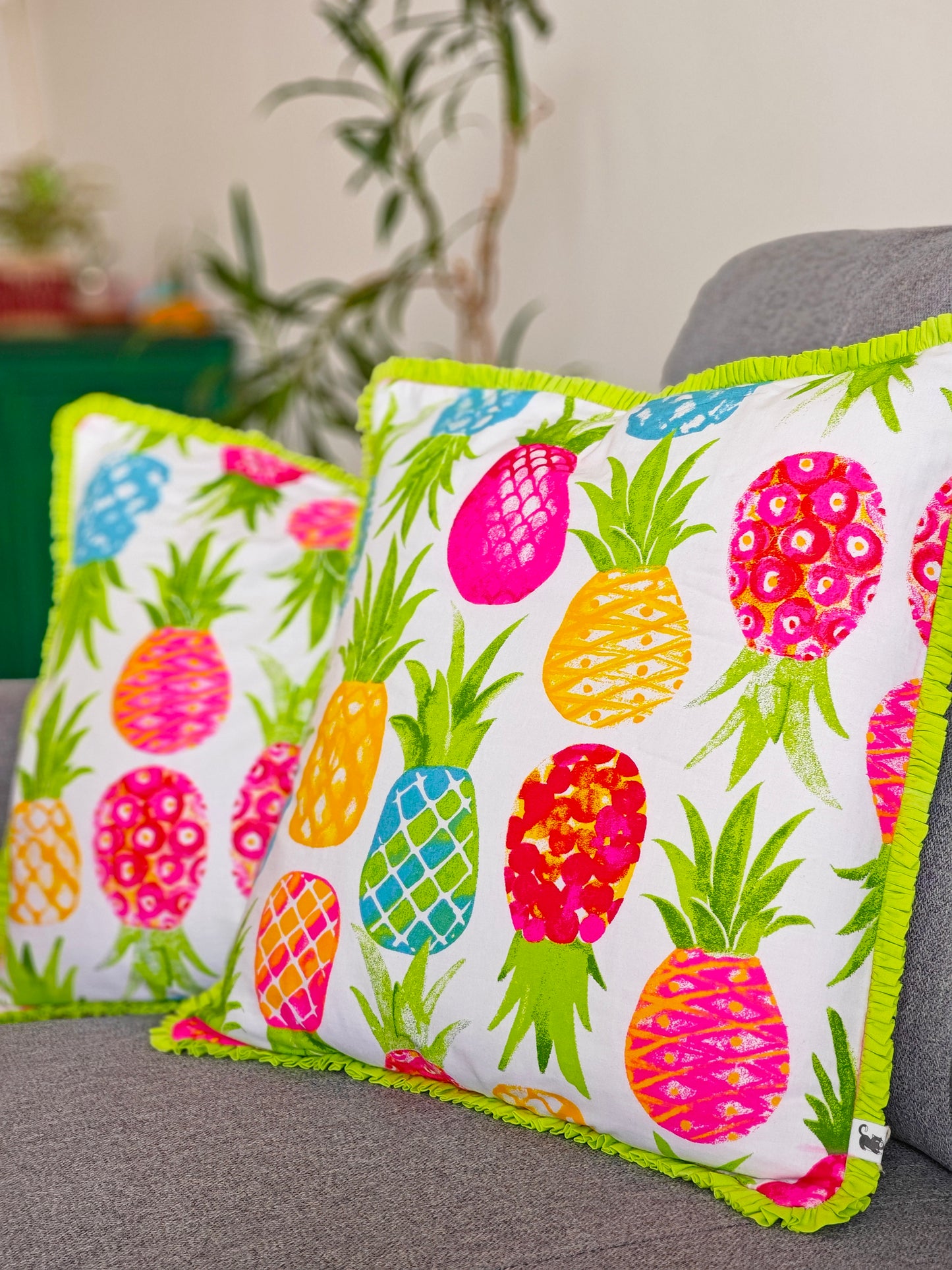 Pineapple Cushion Cover (Set of 2)