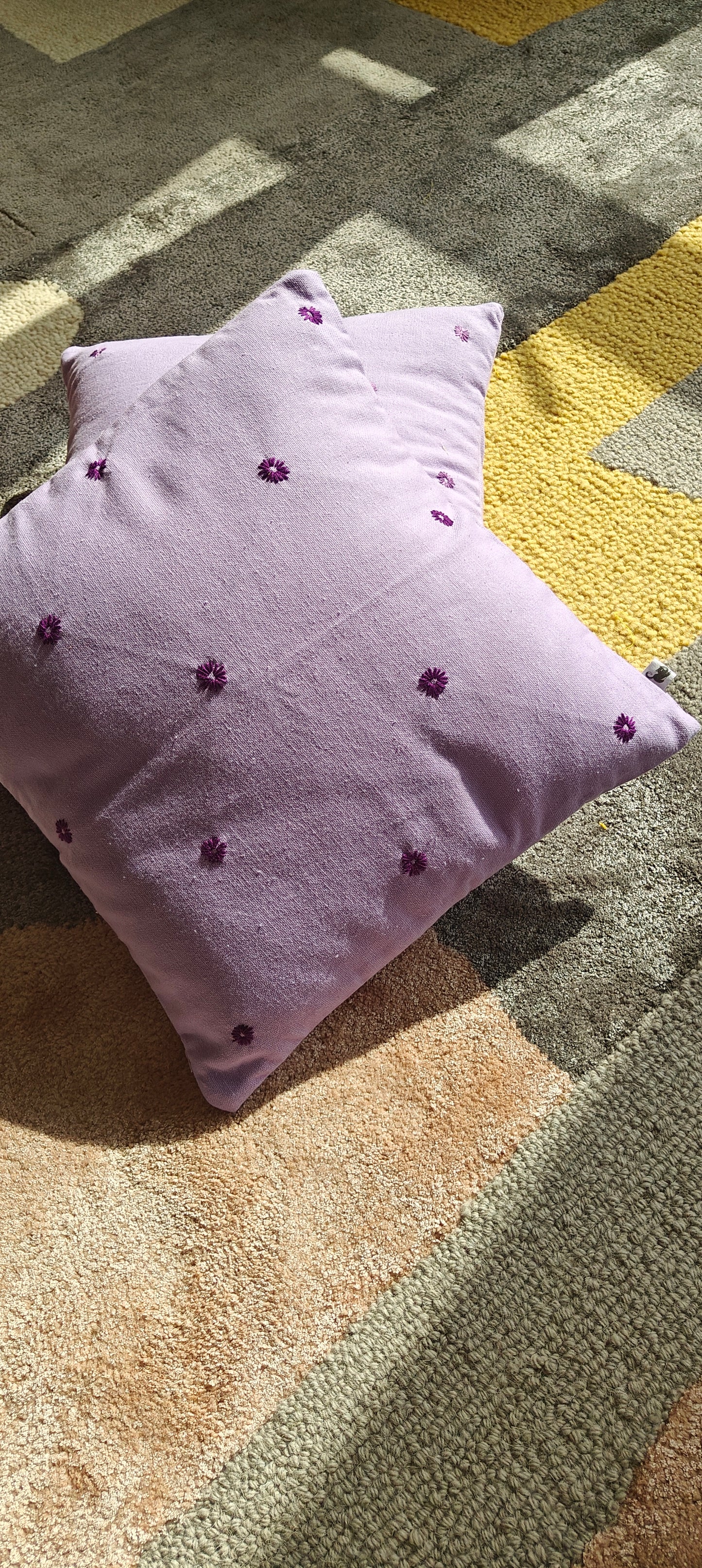 Hand Embroidered Cushion Covers (Set of 2)
