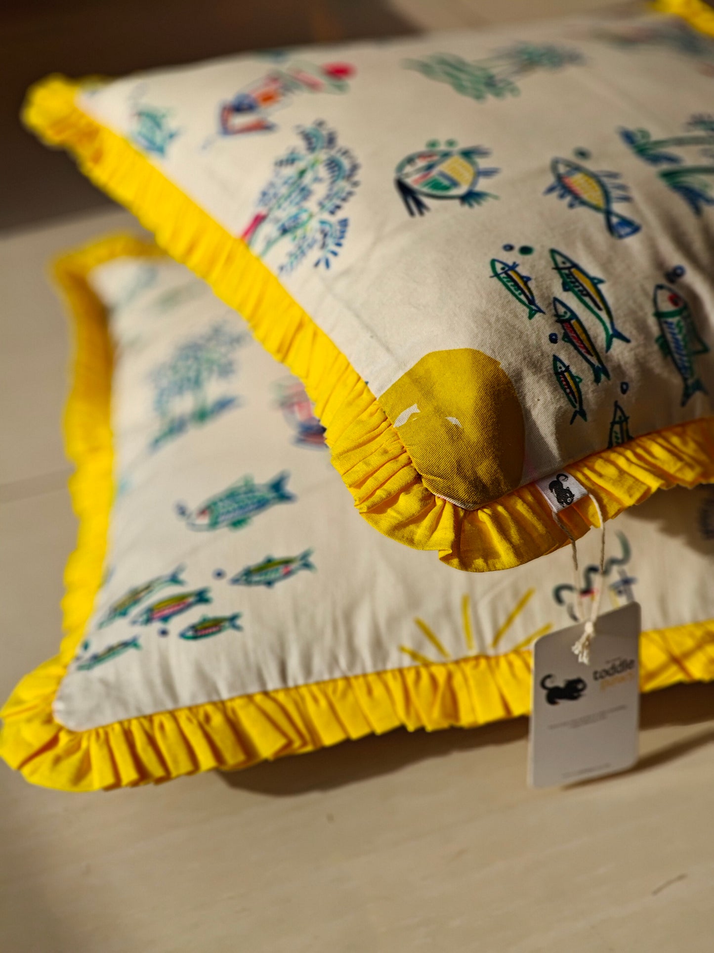 Summer Beach Cushion Cover (Set of 2)