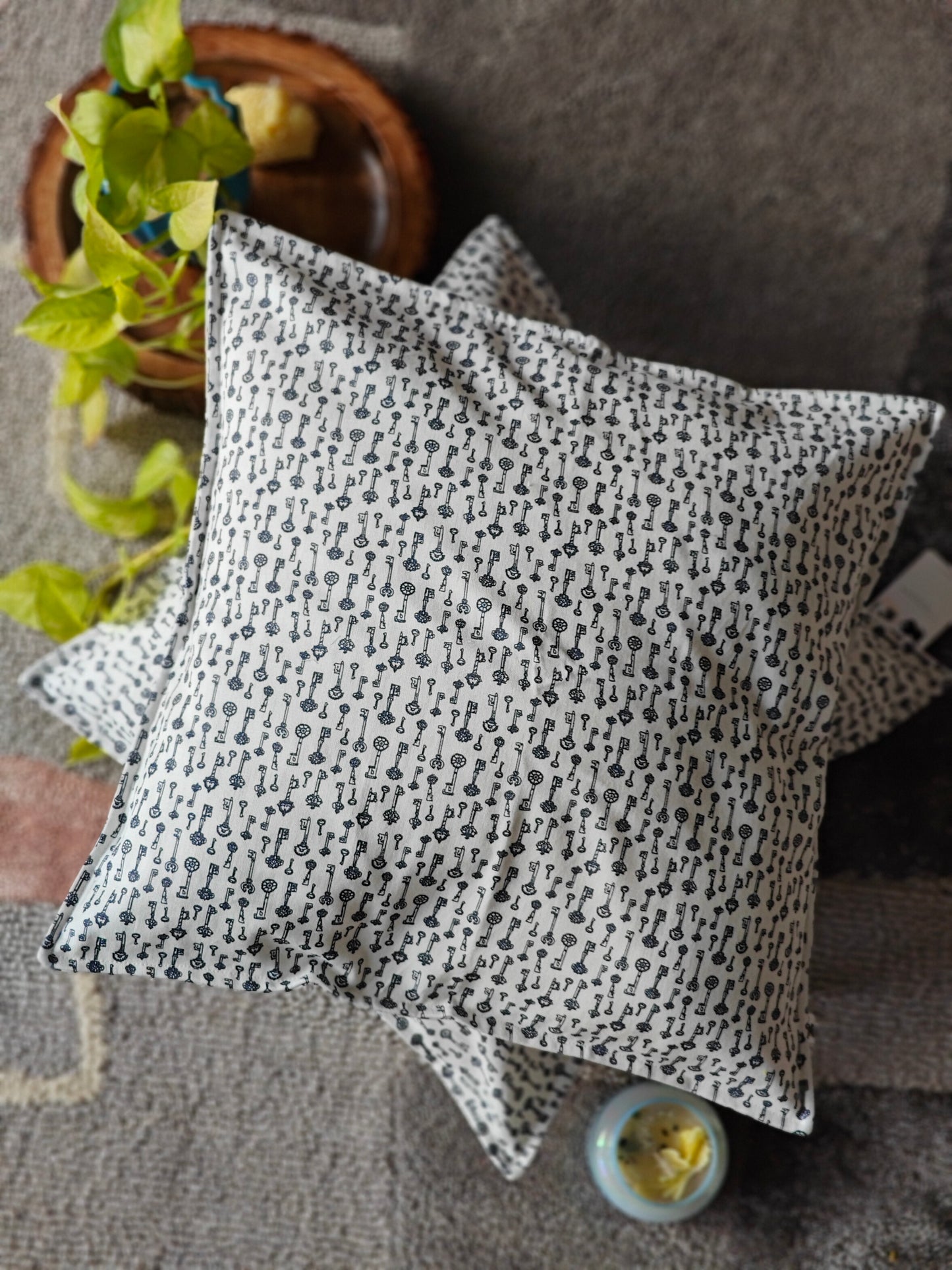 Printed Cushion Cover (Set of 2)