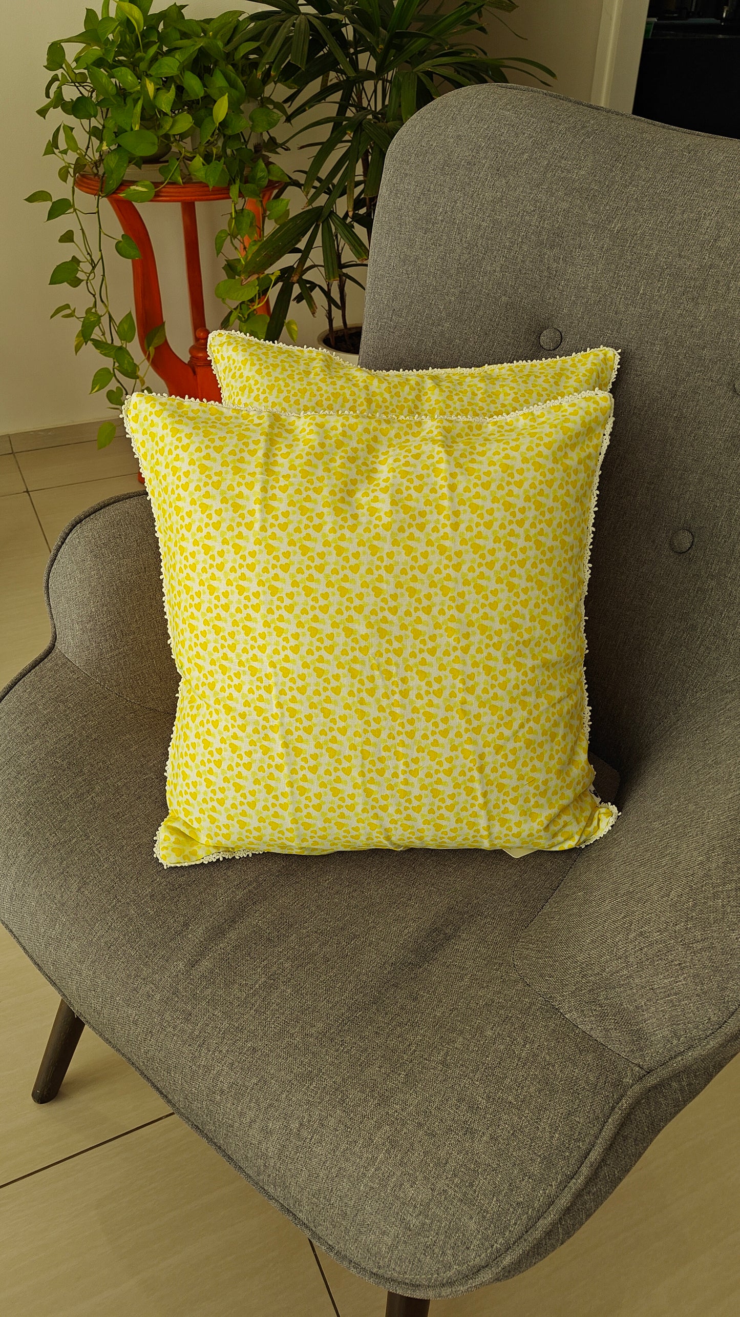 Lace Cushion Cover (Set of 2)