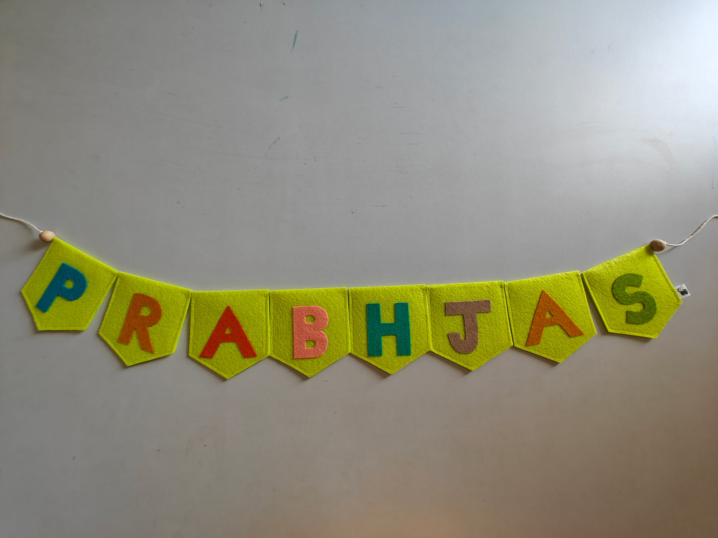 Custom Name bunting