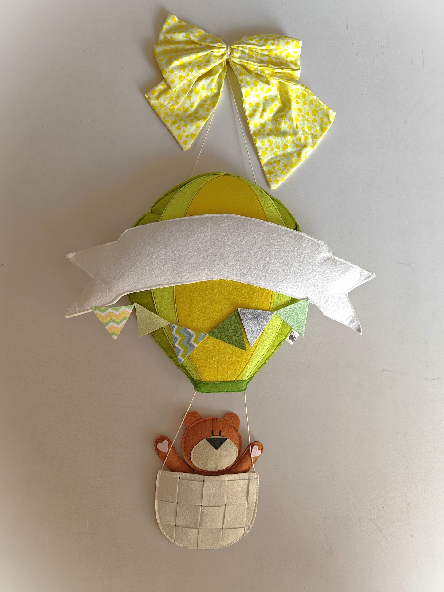 Hot Air Balloon Name Hanging