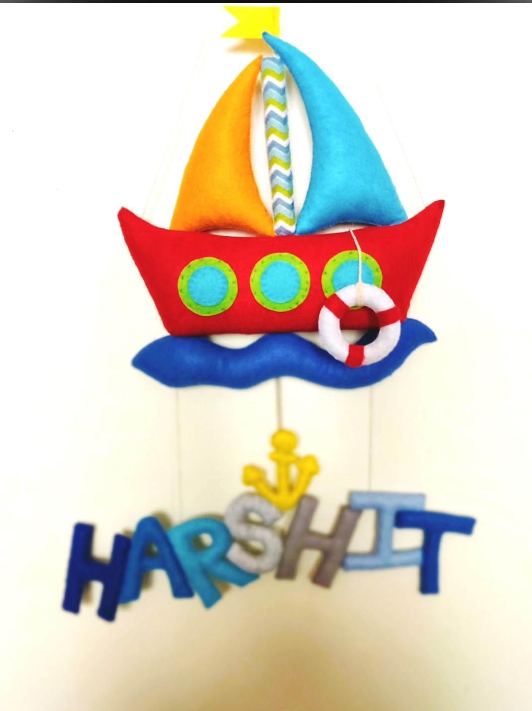 Boat Name Hanging