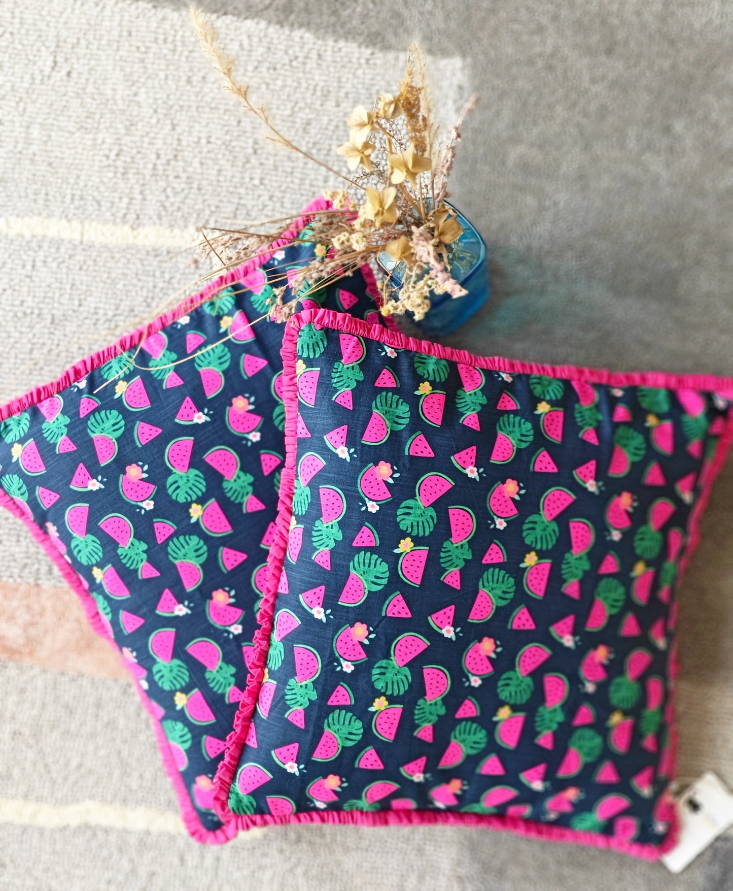 Water Melon Cushion Cover (Set of 2)