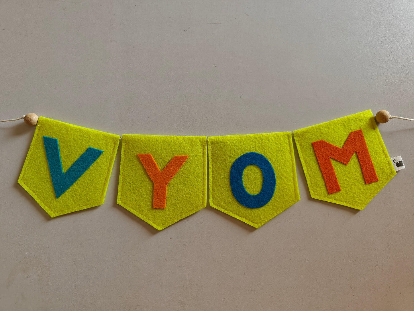 Custom Name bunting