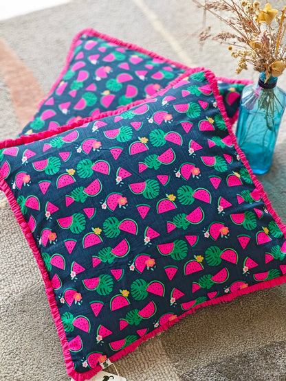 Water Melon Cushion Cover (Set of 2)