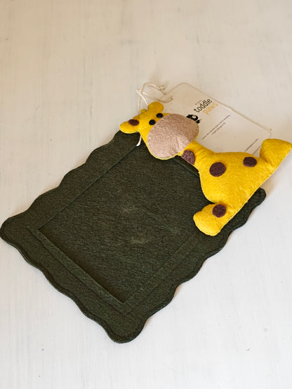 Felt Fridge Magnet Photo Frame Giraffe