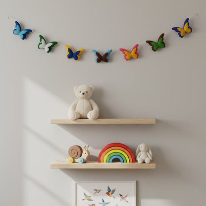 Butterfly bunting