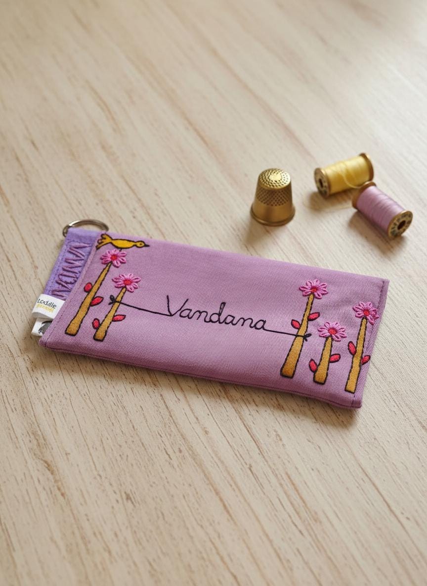 Personalised Sunglass Case & Matching Felt Keychain — photo 10