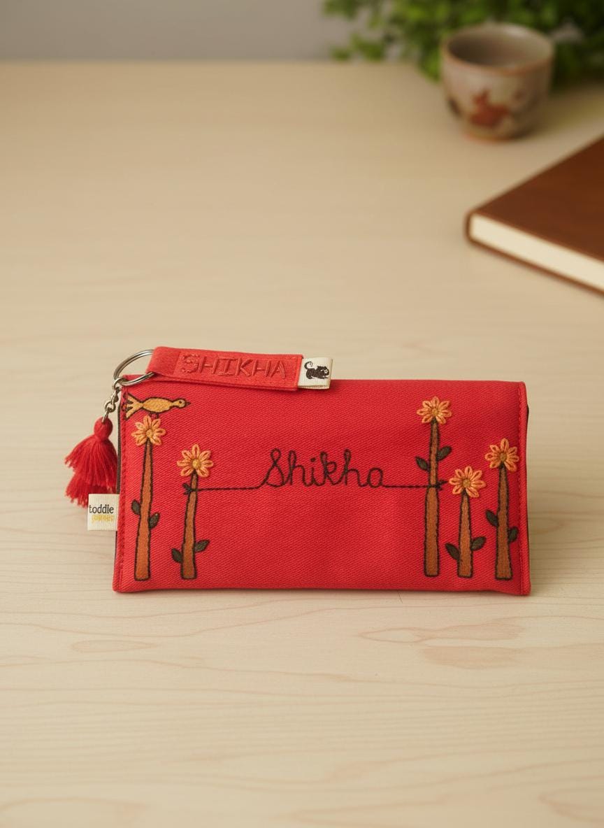 Personalised Sunglass Case & Matching Felt Keychain — photo 13