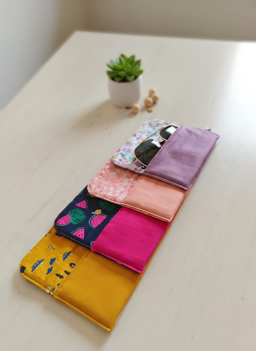 Personalised Sunglass Case & Matching Felt Keychain — photo 18