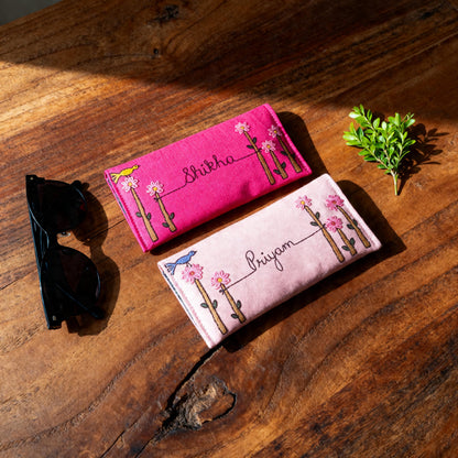 Personalised Sunglass Case & Matching Felt Keychain — photo 15