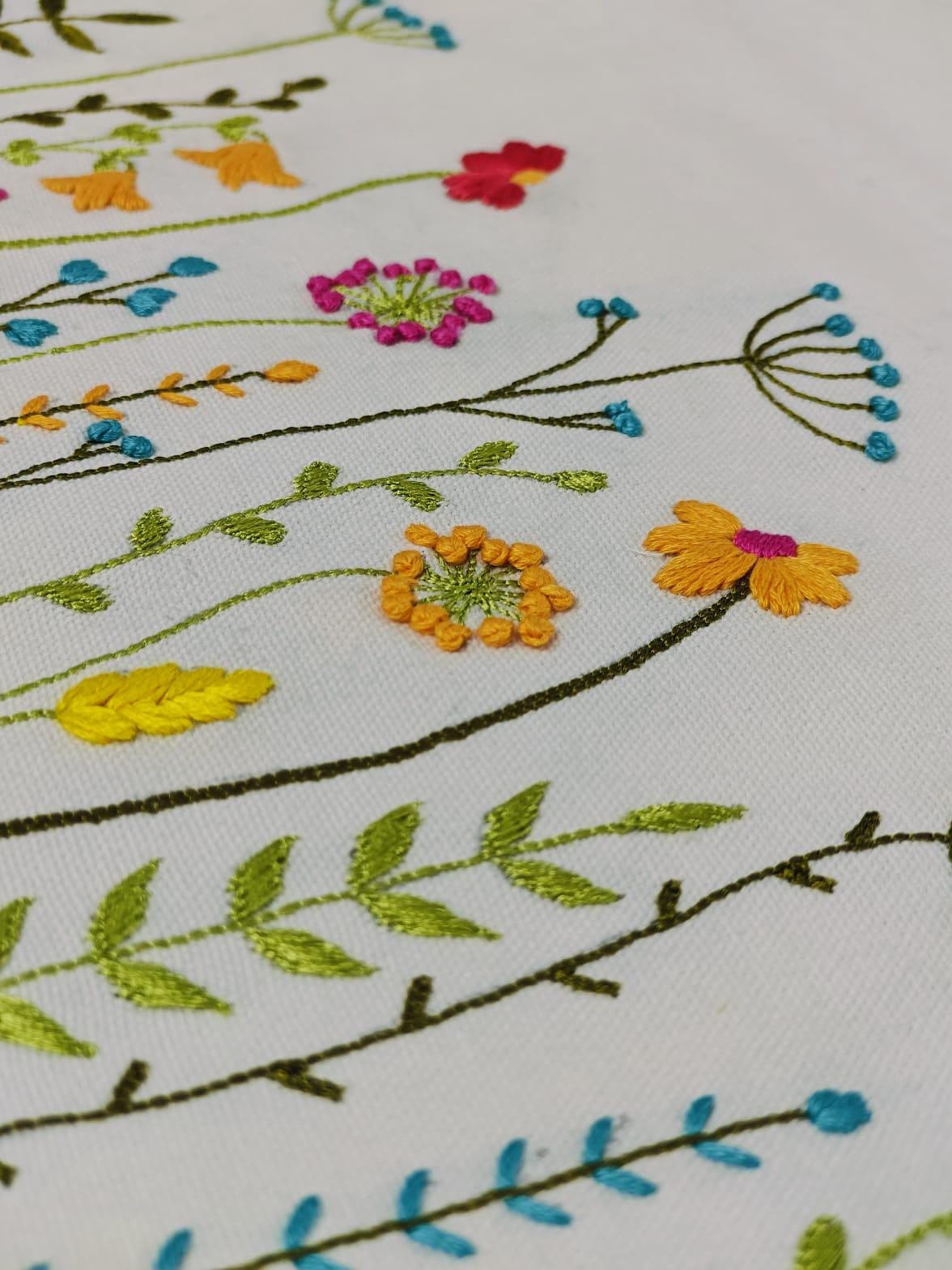 Personalised Wildflower Meadow Cushion Cover — photo 13