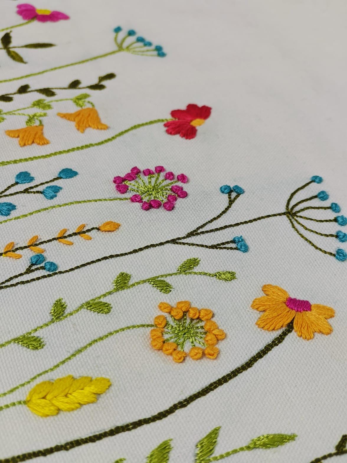Personalised Wildflower Meadow Cushion Cover — photo 11