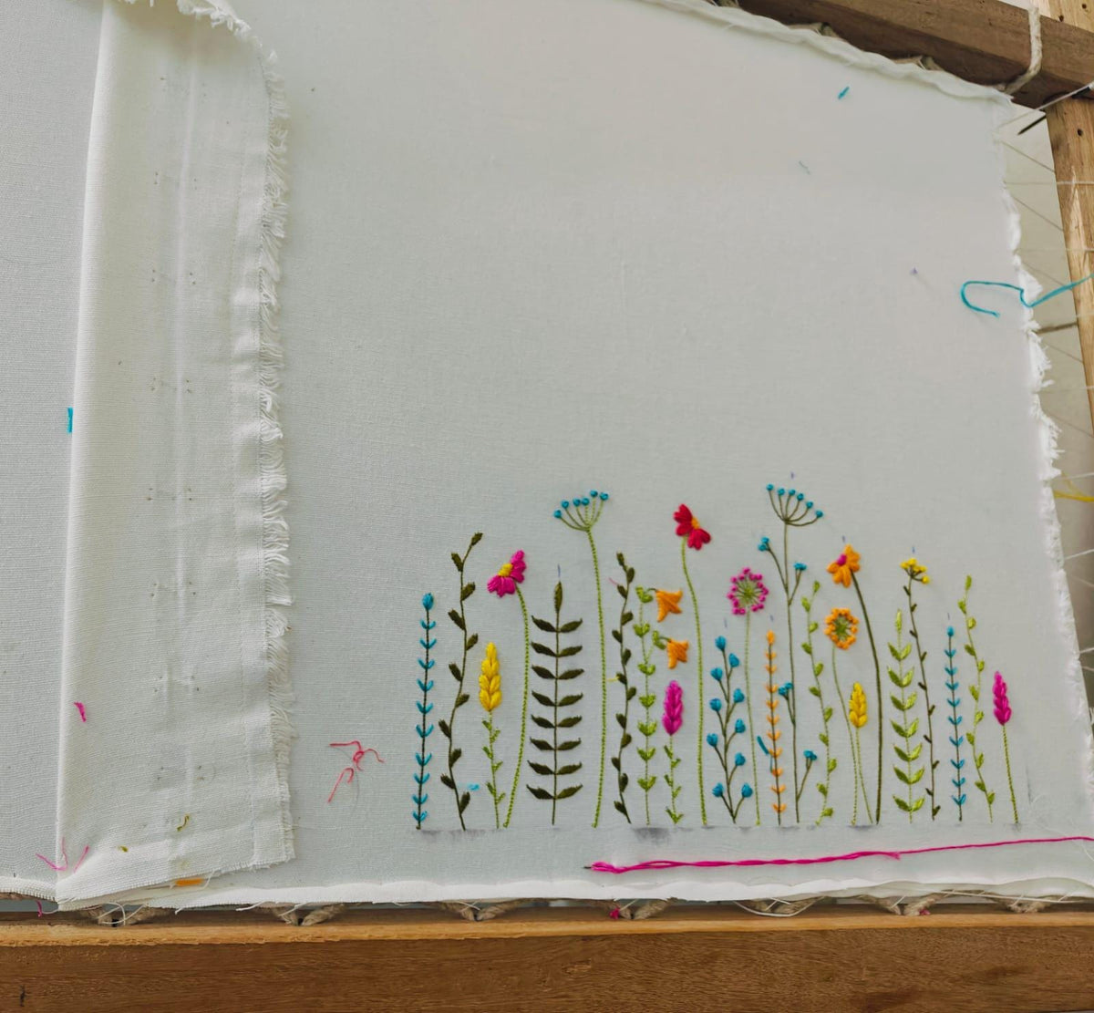 Personalised Wildflower Meadow Cushion Cover — photo 15