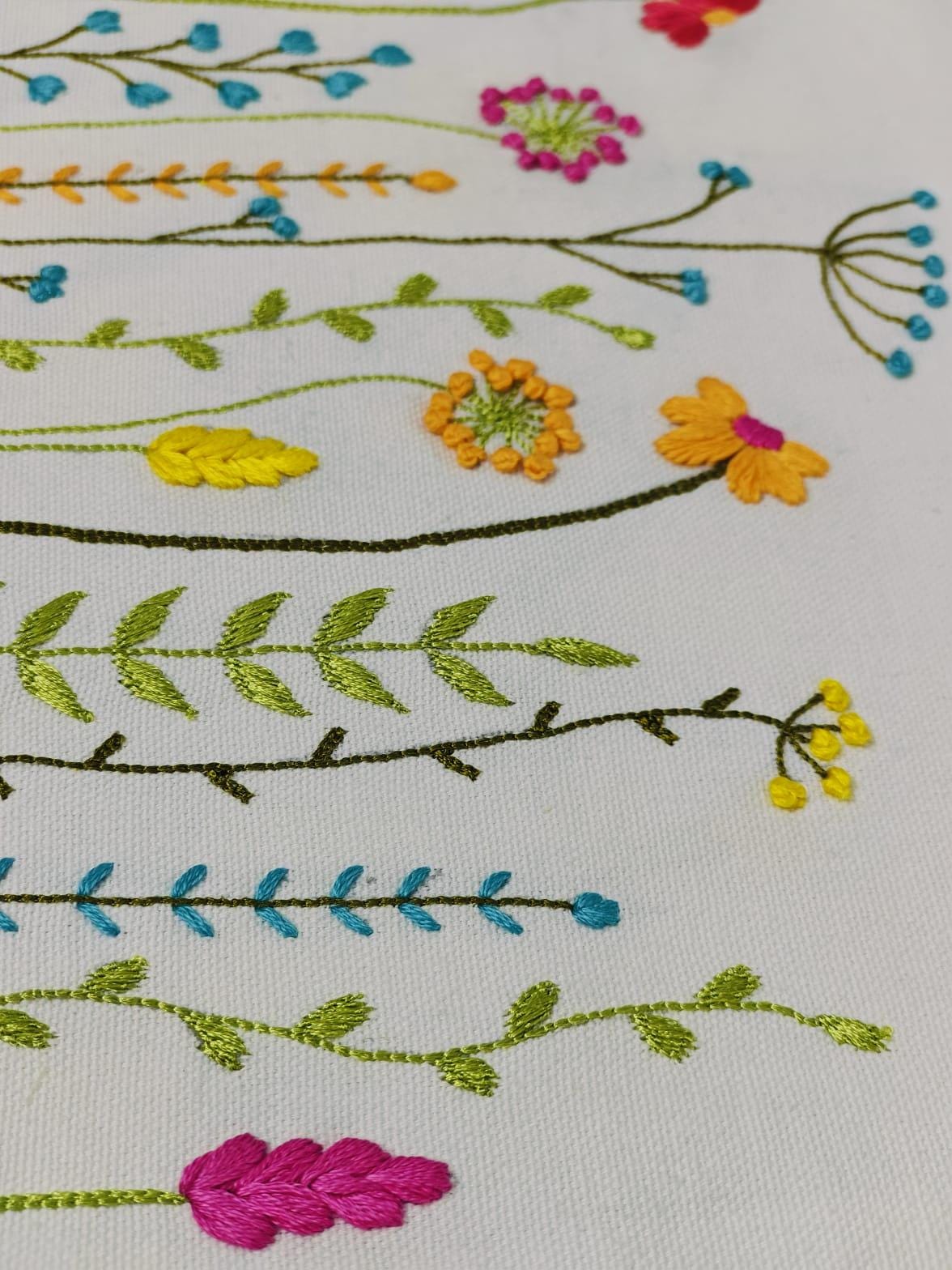 Personalised Wildflower Meadow Cushion Cover — photo 12