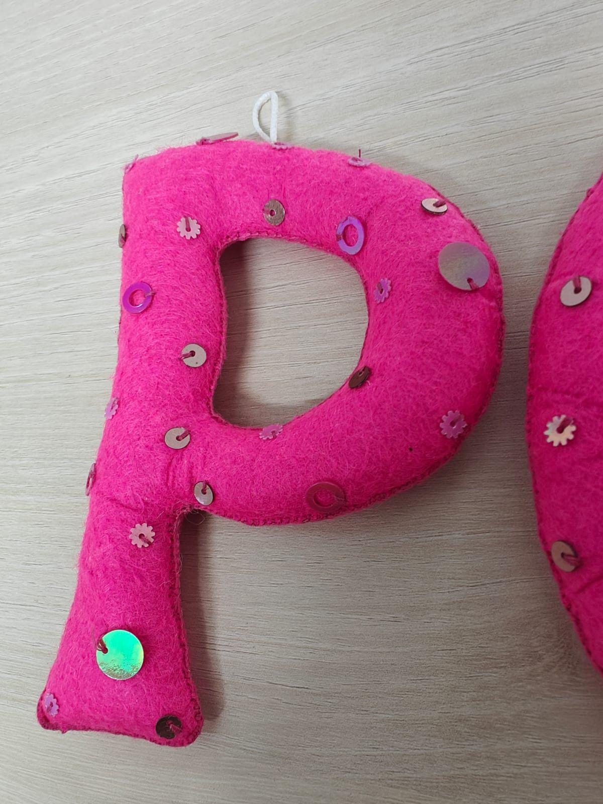 Personalised Sequin Felt Name Banner — photo 12