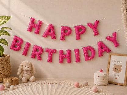 Personalised Sequin Felt Name Banner — photo 1