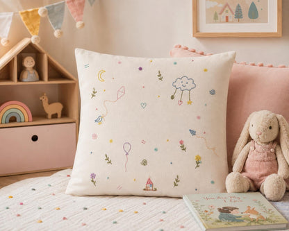 Personalised Pastel Name Cushion Cover — photo 8