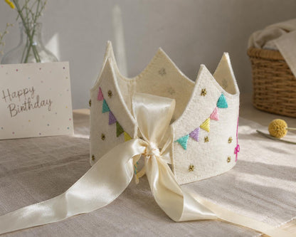 Personalised Birthday Crown & Rainbow Bunting — Set or Singles — photo 7
