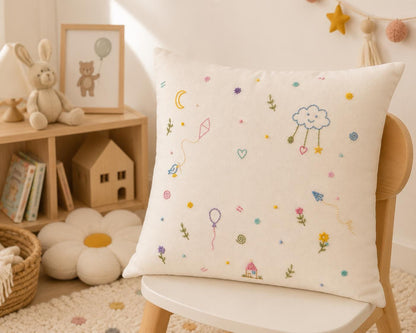 Personalised Pastel Name Cushion Cover — photo 7