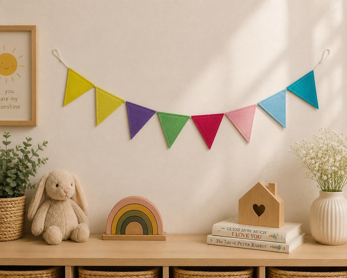 Personalised Birthday Crown & Rainbow Bunting — Set or Singles — photo 15
