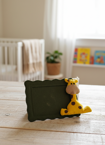 Felt Fridge Magnet Photo Frame Giraffe