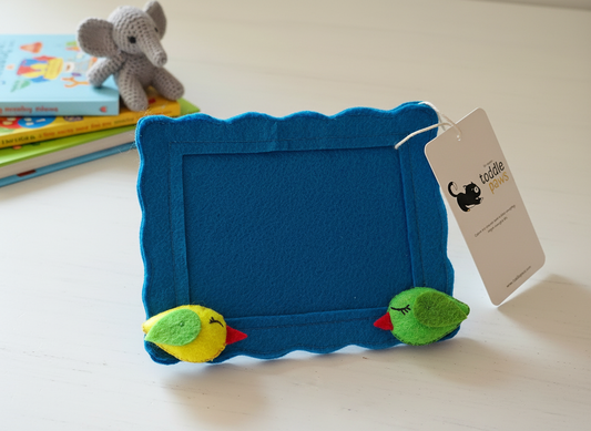 Felt Fridge Magnet Photo Frame Birds