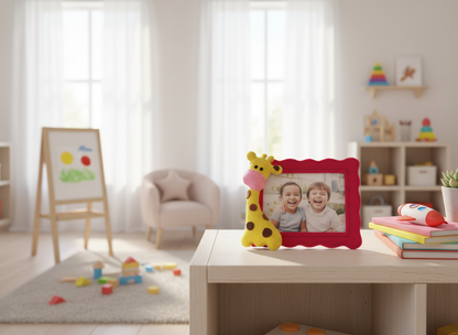 Felt Fridge Magnet Photo Frame Giraffe